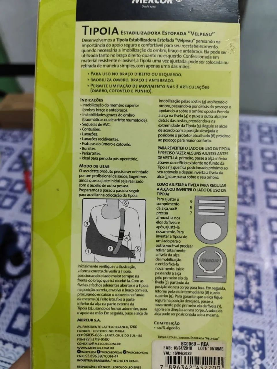 Tipóia estofada velpau - Foto 3