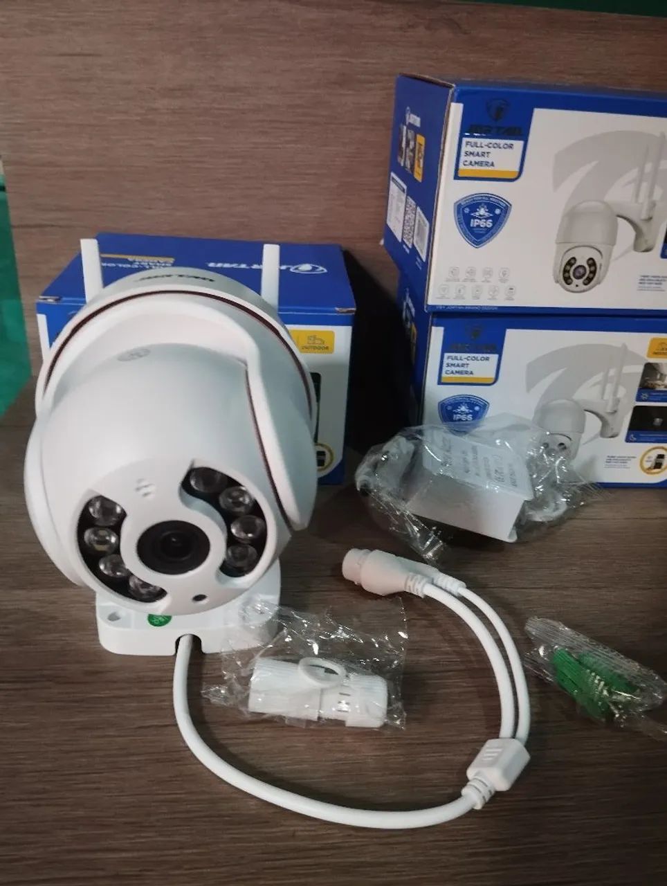 Câmera Prova D'água Yousee de Tomada Wi-Fi e RJ45 - Foto 4