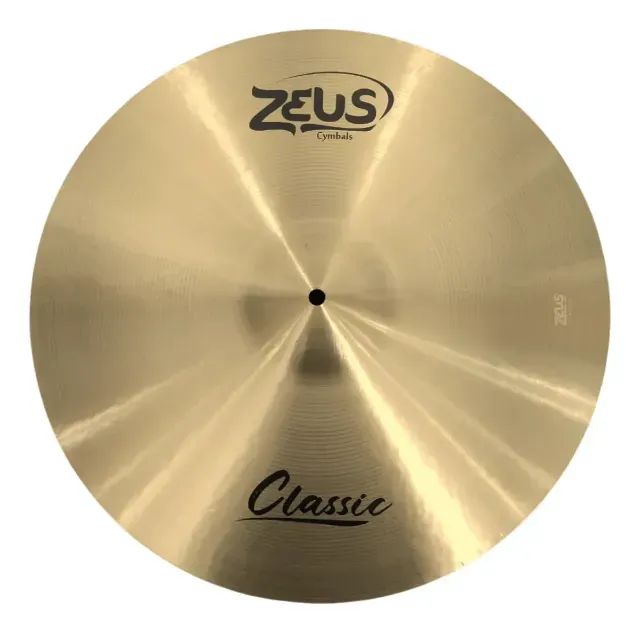 Prato Crash 18" Polegadas Zeus Classic Liga B20