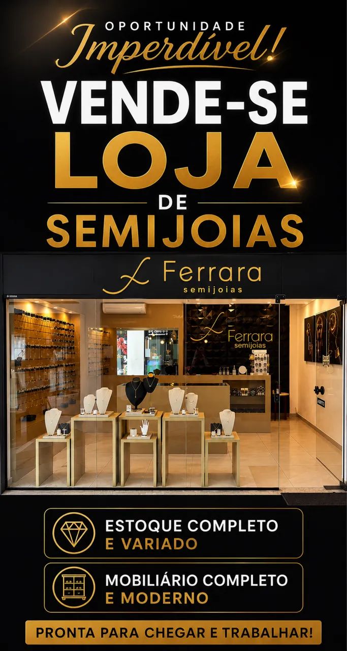 Loja de semijoias completa