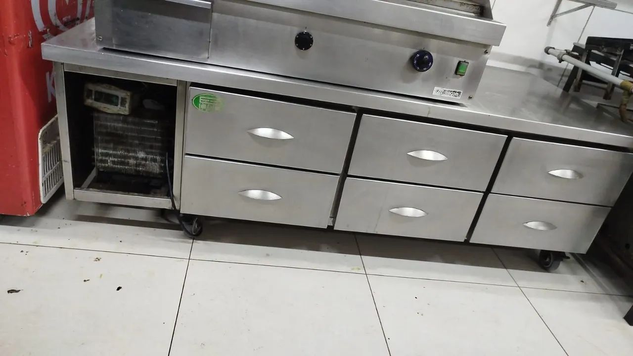 Balcão refrigerado com gavetas Macon - Foto 3