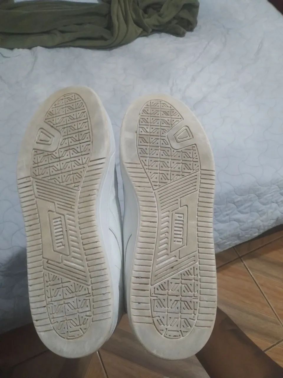 Tênis da puma caven original branco  - Foto 4