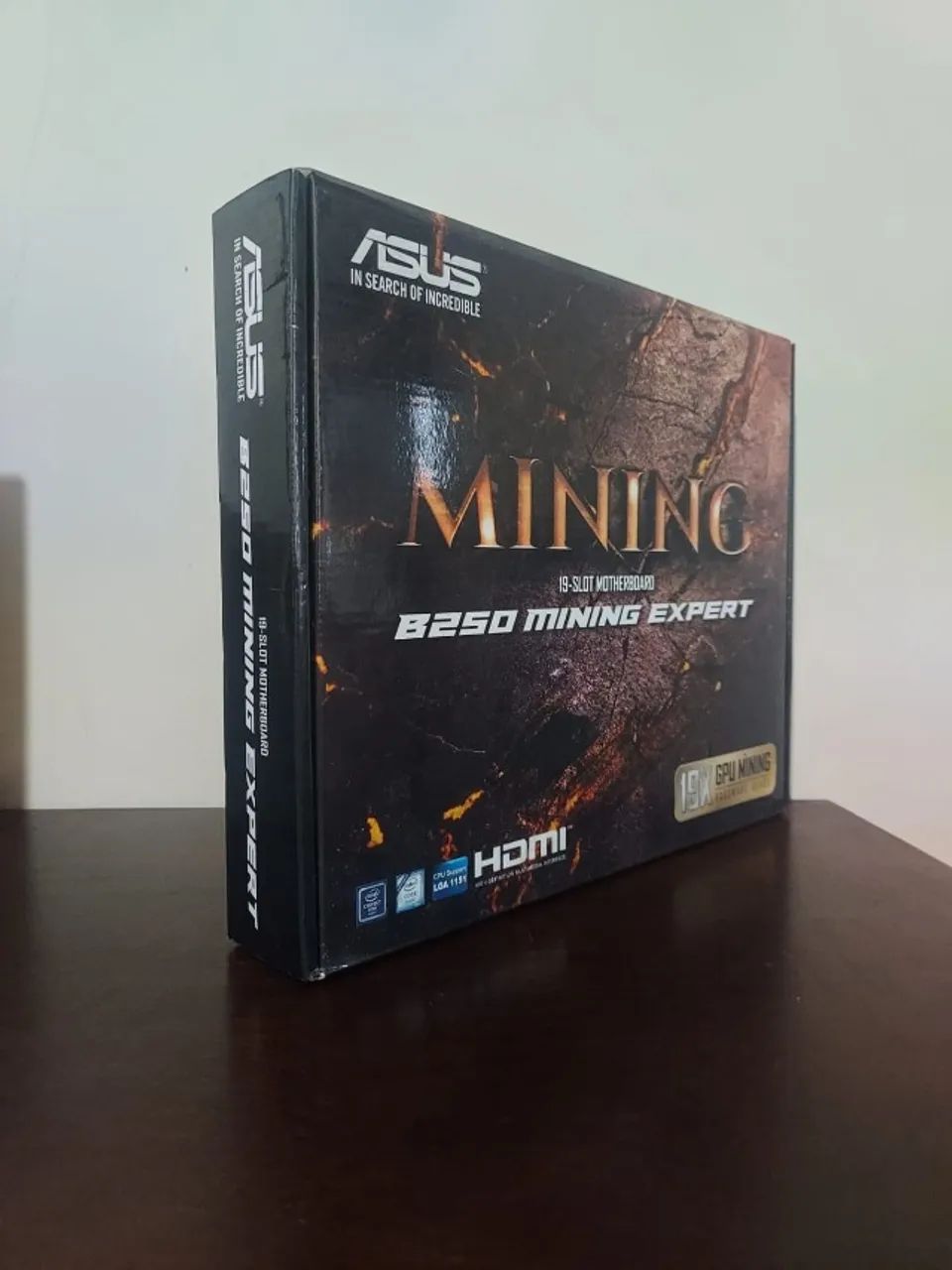 Placa Mãe Asus B250 Mining Expert, Ddr4, Socket 1151