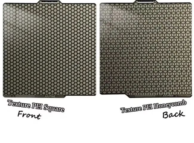 Placa Plate texturizada dupla face para impressão 3D Bambulab A1