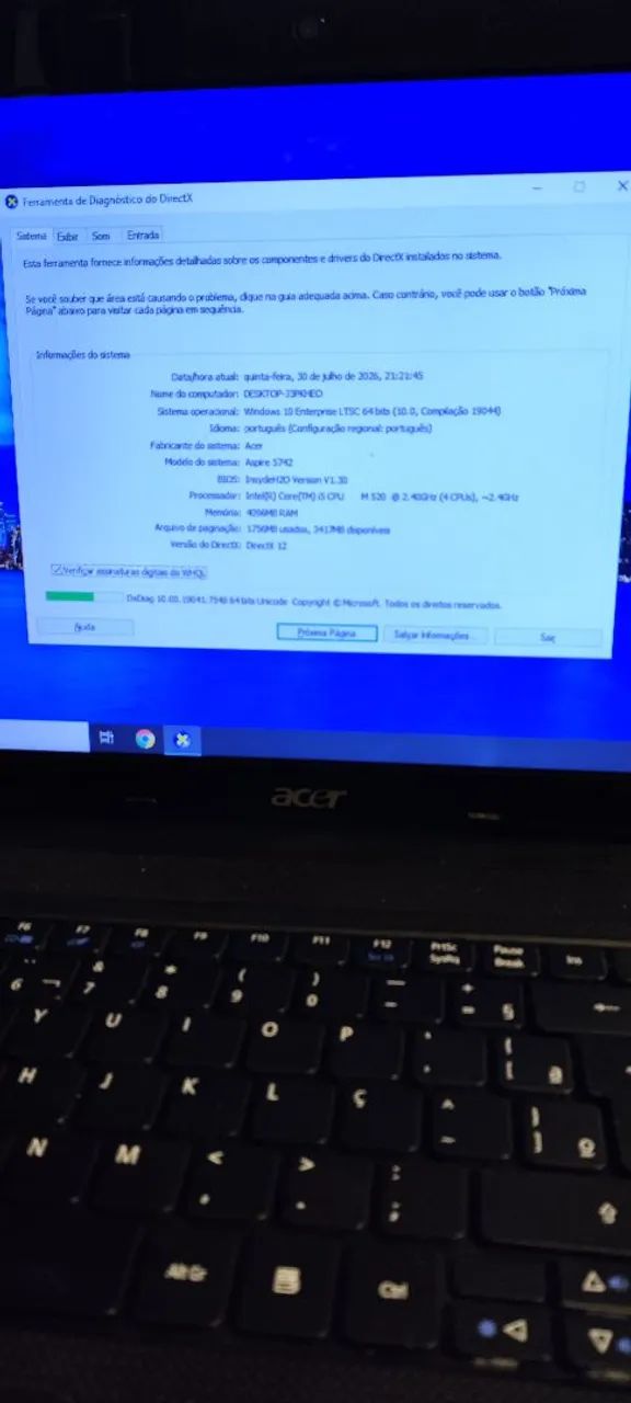 Notebook Acer core i5  - Foto 2