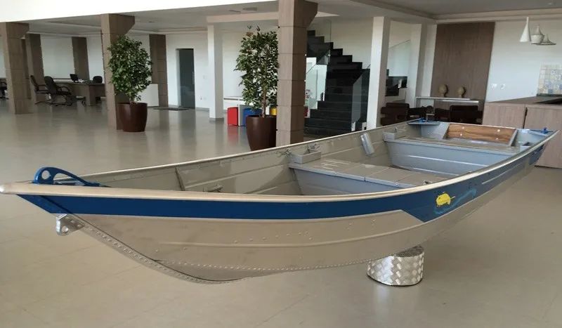  BARCO 4,20 METROS DE ALUMINIO BORDA ALTA PARA MAR - Foto 3