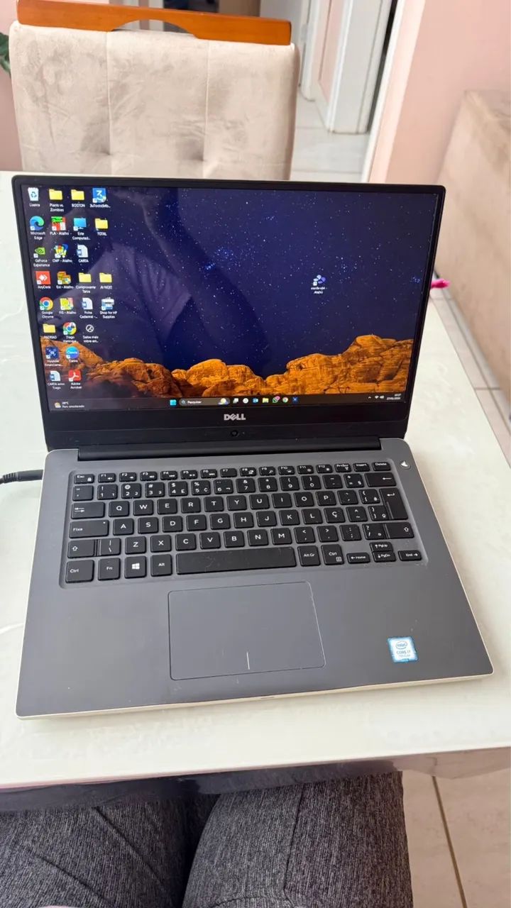 Dell Inspiron14 P74g I7 7* Geração - Notebooks - Pedra Azul