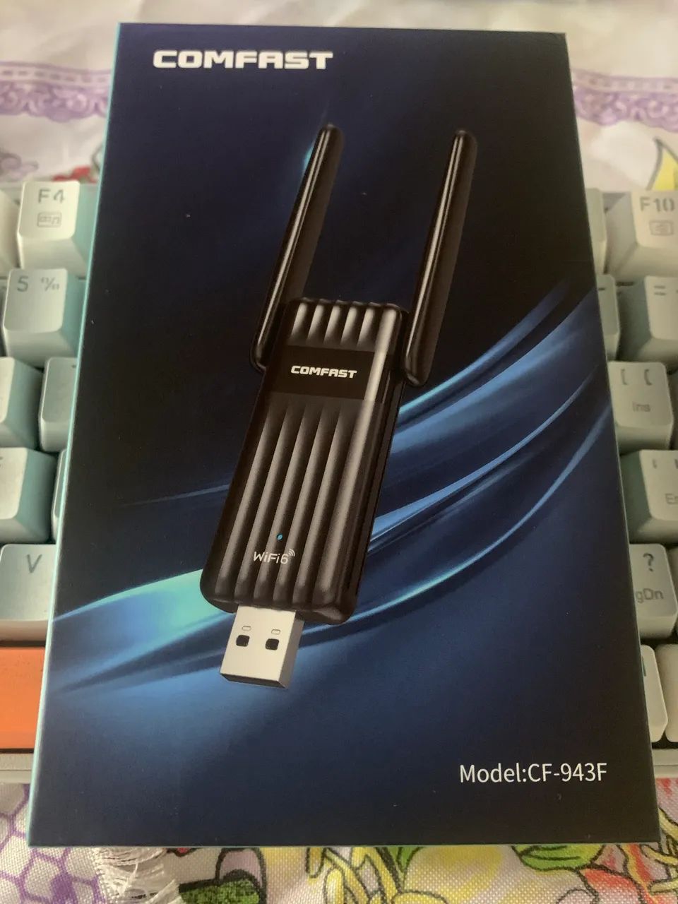 Adaptador USB Wi-Fi 6 + Bluetooth 5.3 Comfast Original