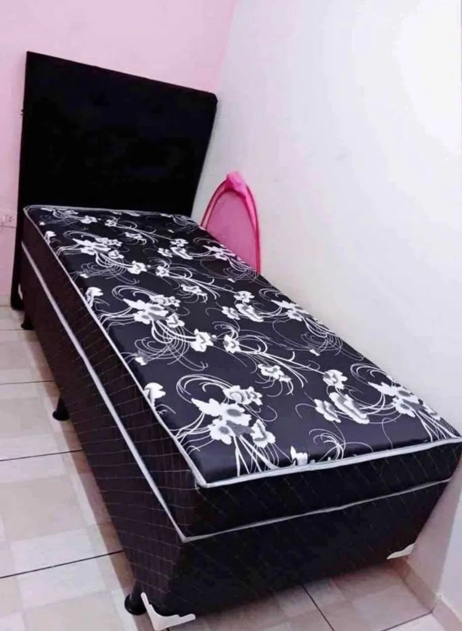 Cama Box Solteiro Conjugada 