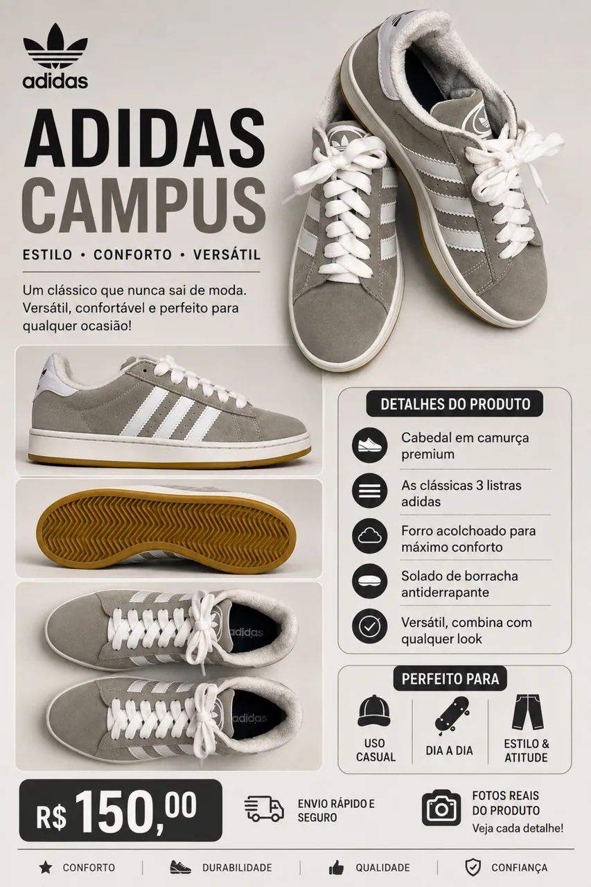 Vendo Adidas campus 