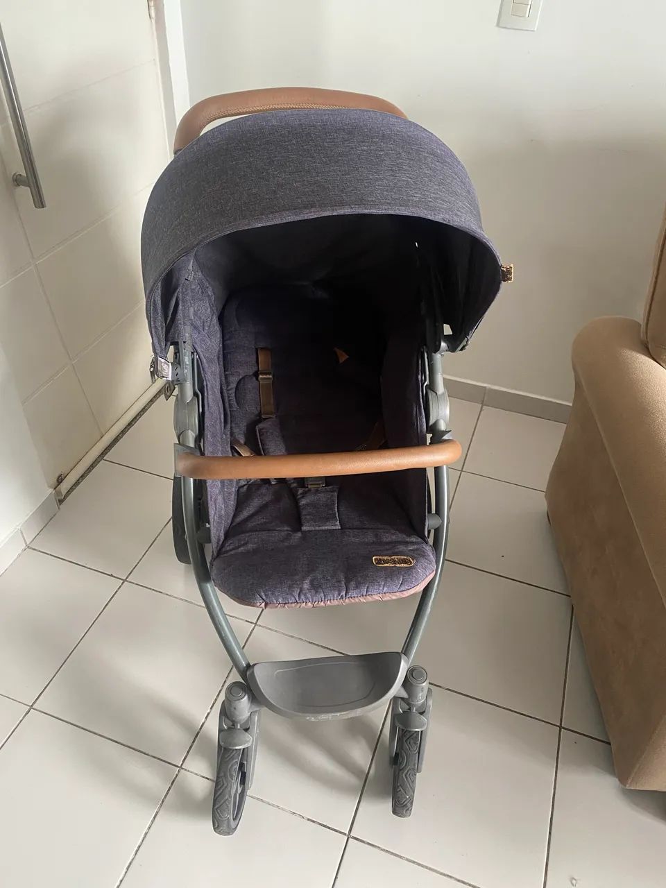 Carrinho de Bebê Avito | Carrinho de Bebê Abc Design Usado - Foto 2