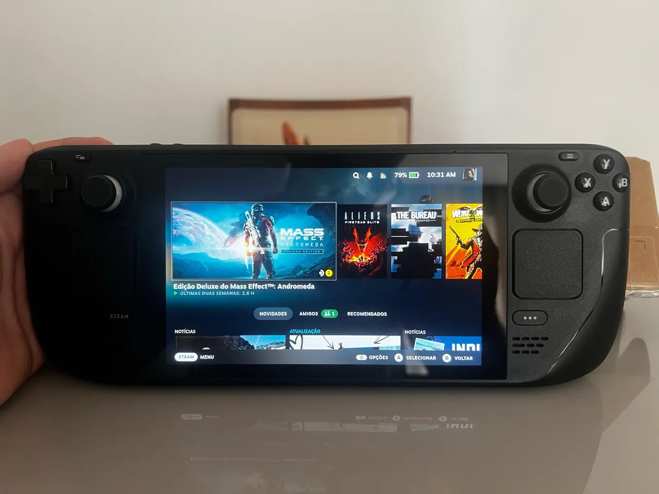 Steam Deck LCD 256 GB Excelente Estado 