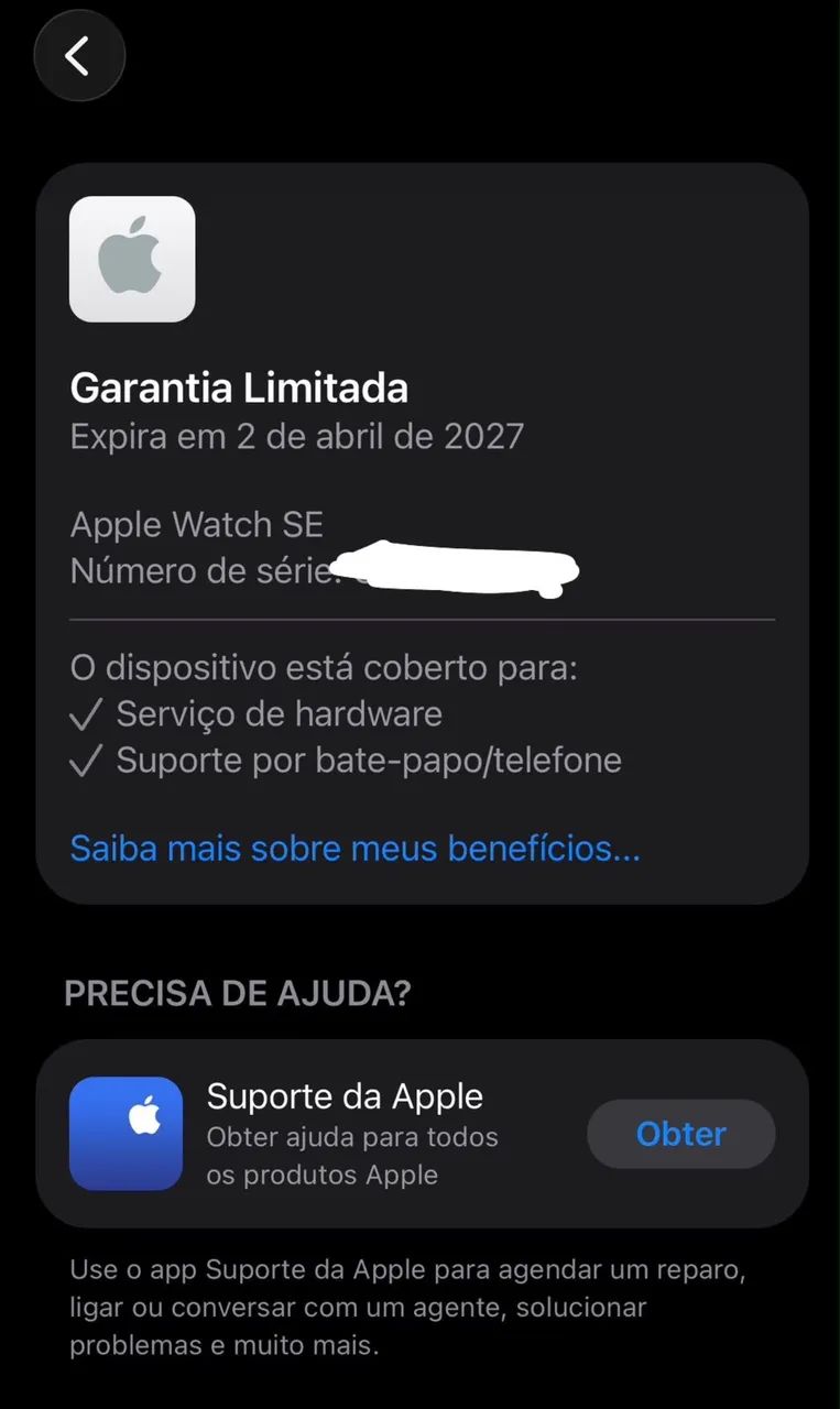 Apple Watch SE (2º geração) - 44mm - Midnight - Foto 4