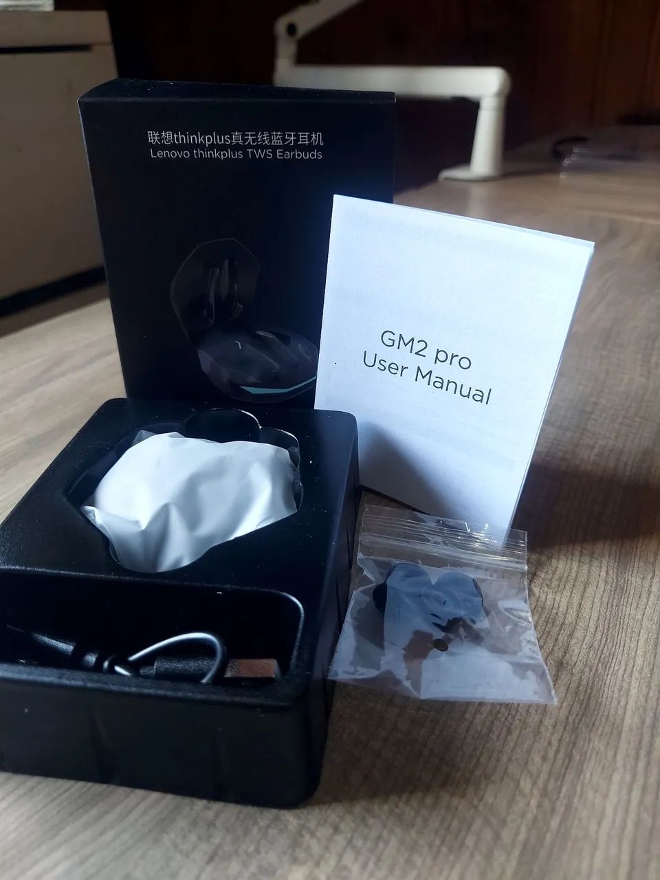 Fone Bluetooth Lenovo Thinkplus GM2 Pro - NOVO e LACRADO - Foto 3