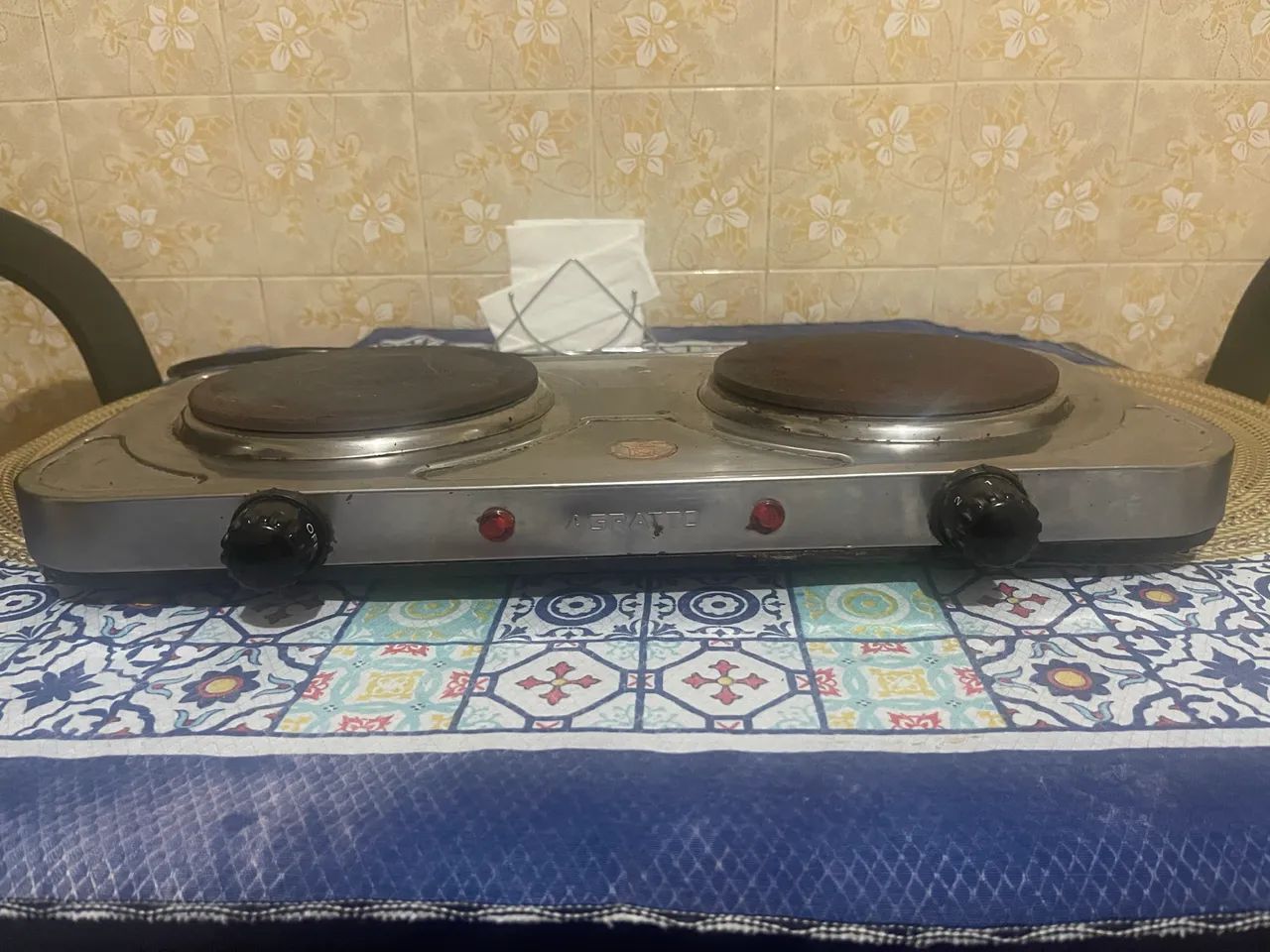 Fogão elétrico duas bocas indução 