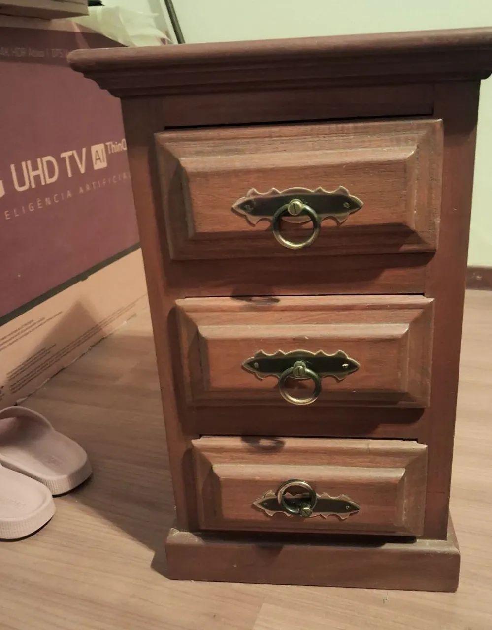 Mesa de cabeceira  madeira maciça 65573825154305123