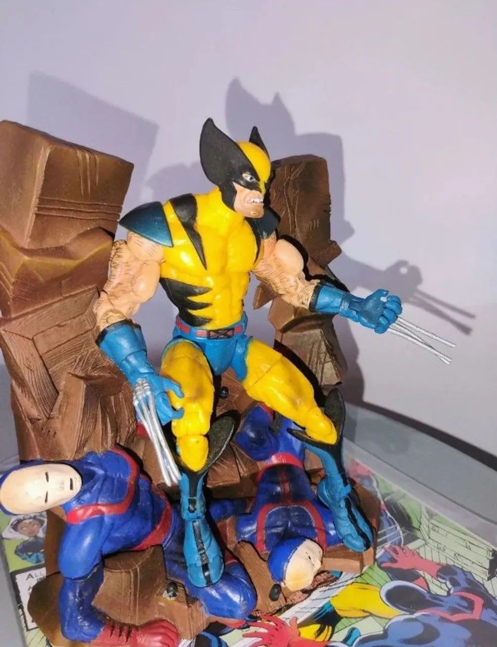 BONECOS MARVEL WOLVERINE - DEMOLIDOR - COISA - Foto 2