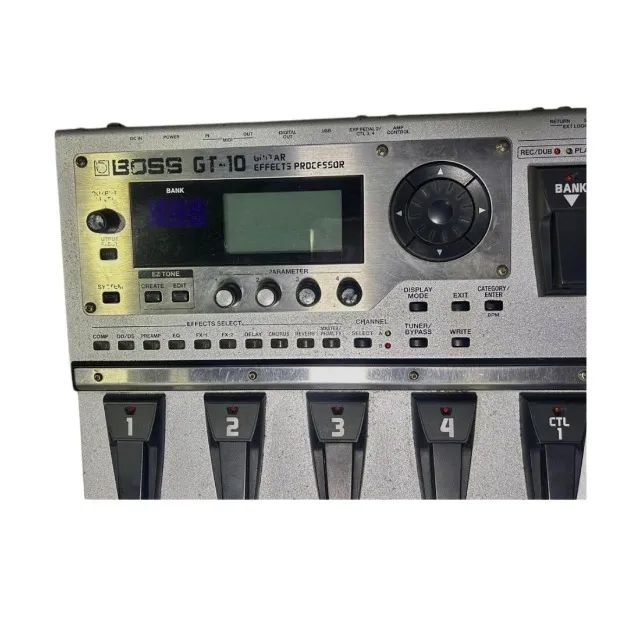 Boss GT-10 - Instrumentos musicais - Inconfidência, Nova Iguaçu