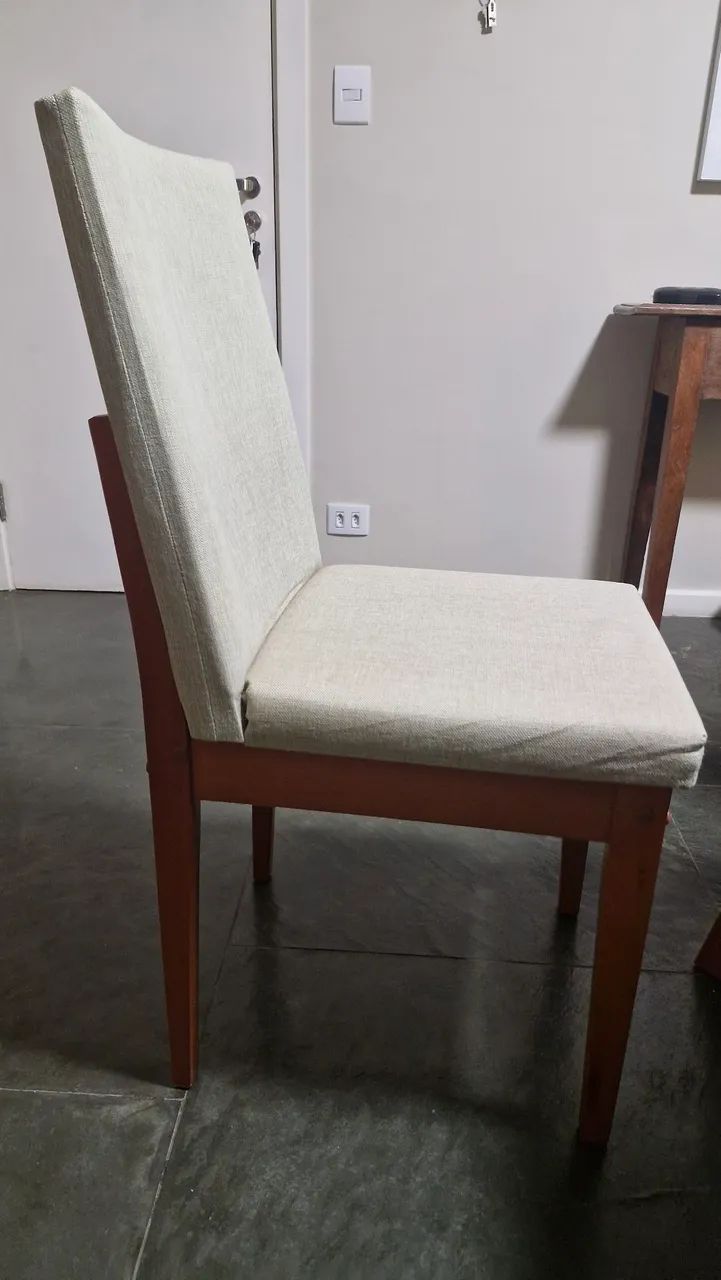 6 CADEIRAS P/ MESA JANTAR - Foto 3