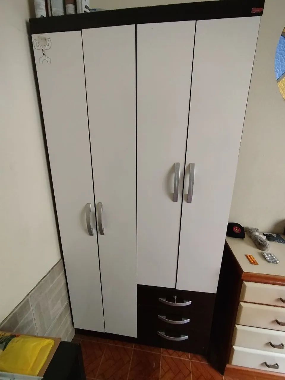 Cama de solteiro infantil e guarda roupa solteiro  - Foto 5