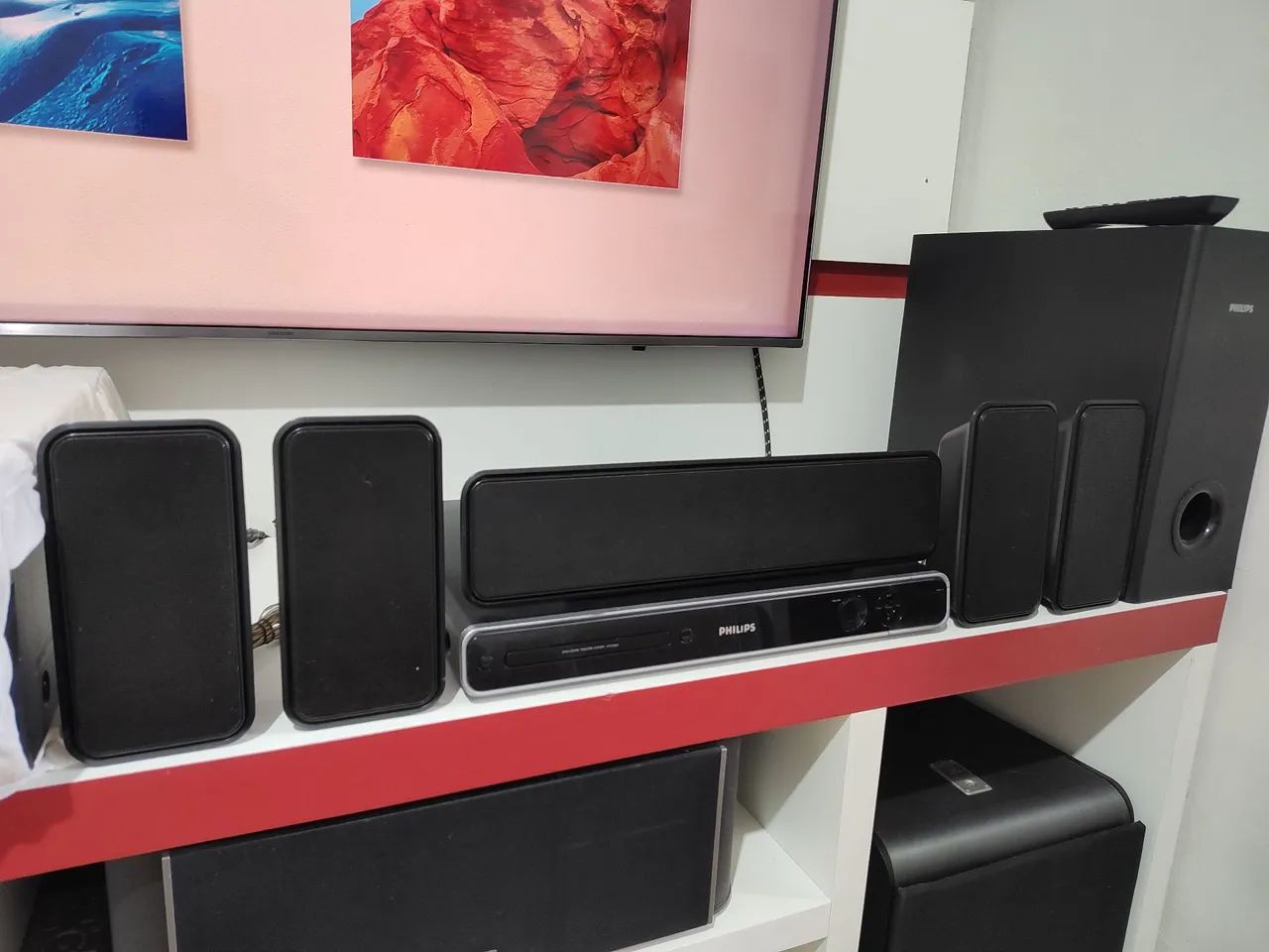 Home Theater Philips completo  - Foto 5