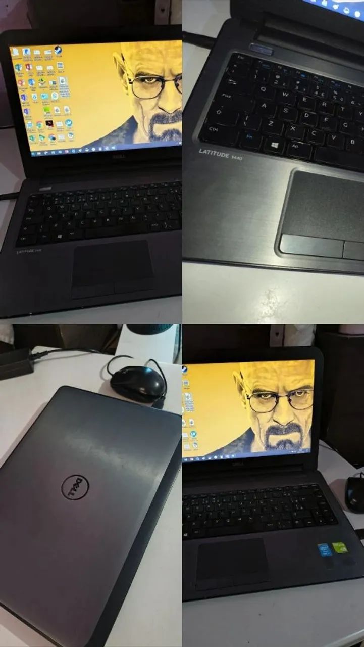 Notebook Dell i7 8 RAM SSD 240GB