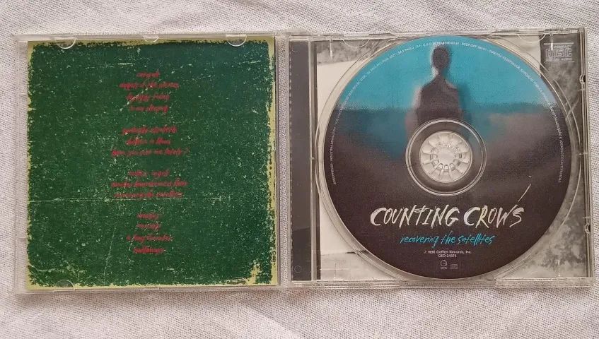 CD Counting Crows - Recovering The Satellites (1996) - Foto 2