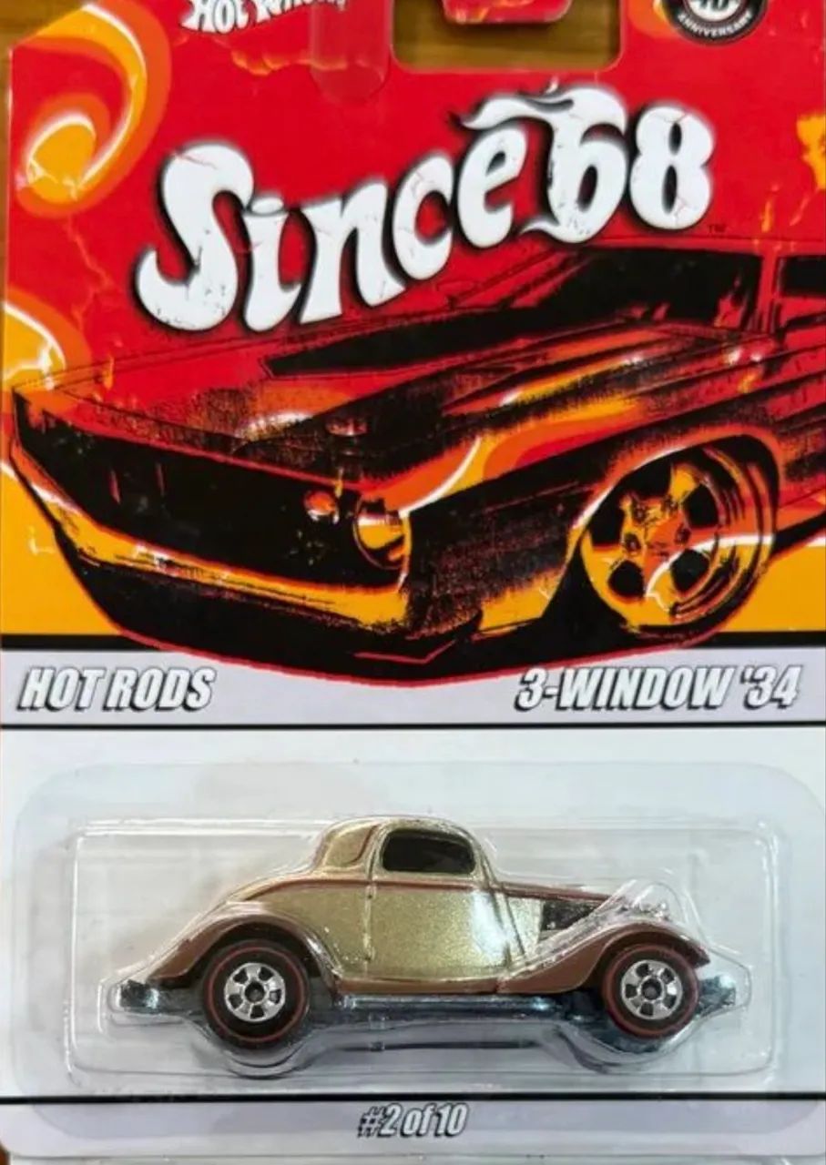 Hot Wheels HOT RODS - Edição de Aniversário 40 Ano 2008