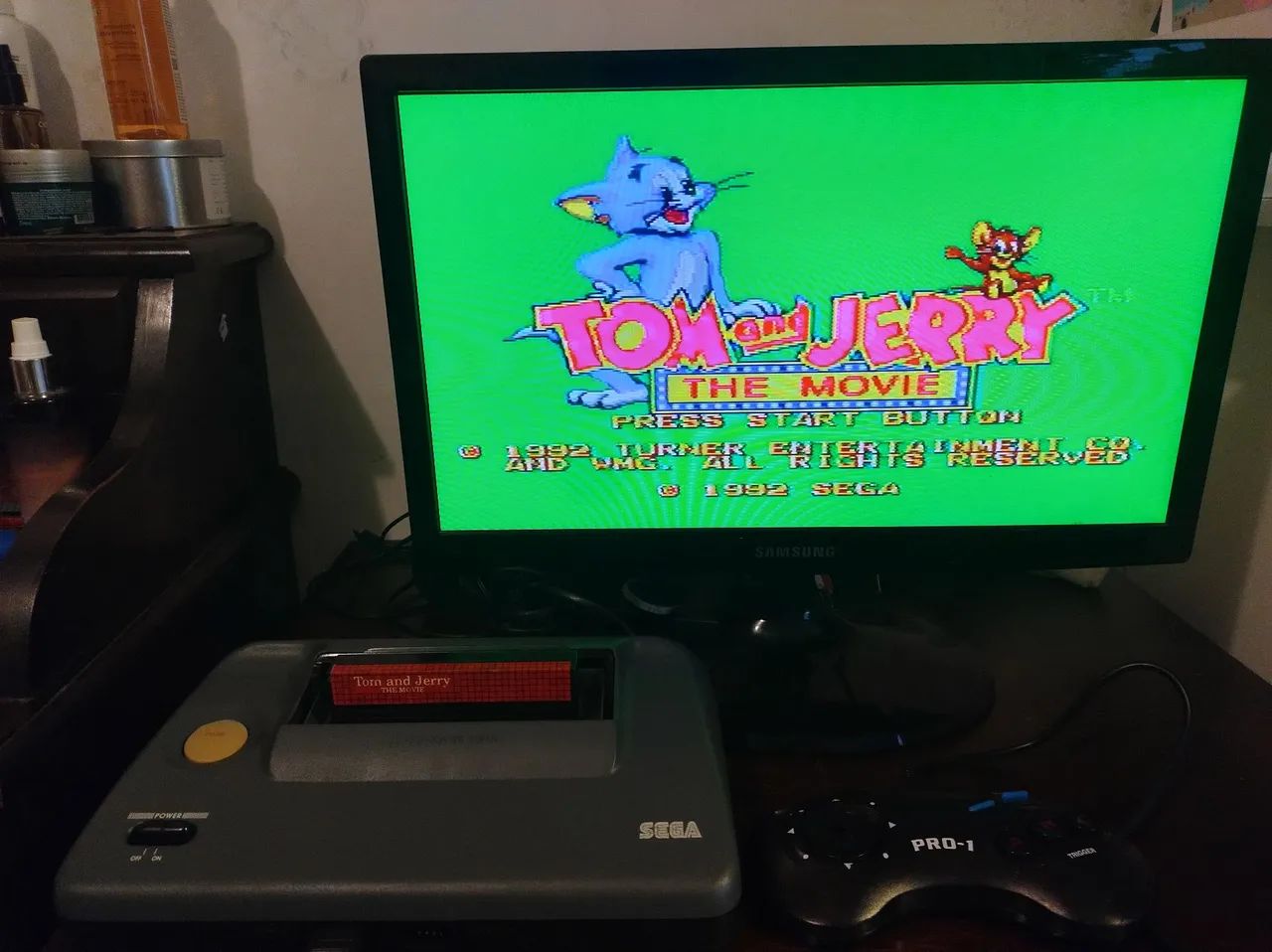 Master System 3 Compact com mod A/V, Alex Kidd na memória e 2 fitas. - Foto 5
