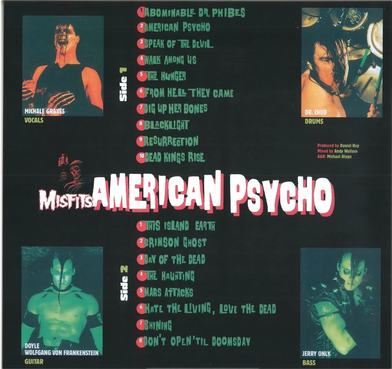 Misfits American Psycho Vinil Verde - Foto 2
