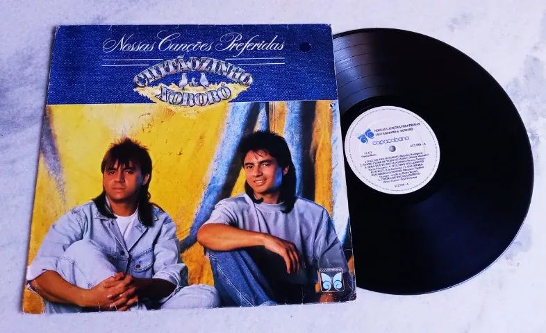 lp vinil - chitãozinho e xororó - nossas canções preferidas