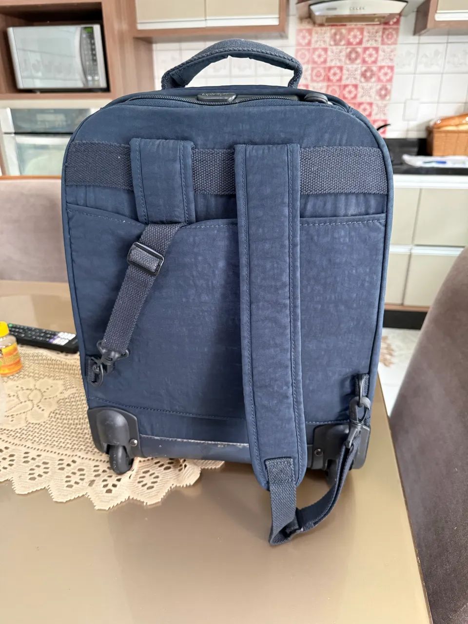 Mochila kipling com rodinha (Original) - Foto 4