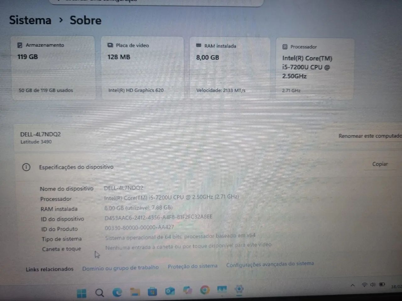 Notebook Dell Latitude 3490 - Foto 2