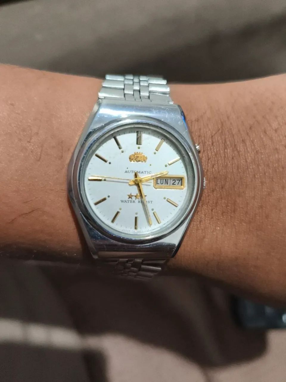 Relógio Orient automático revisado 