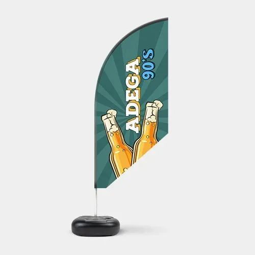 Wind Banner Premium Personalizado Kit Completo !!! - Foto 3