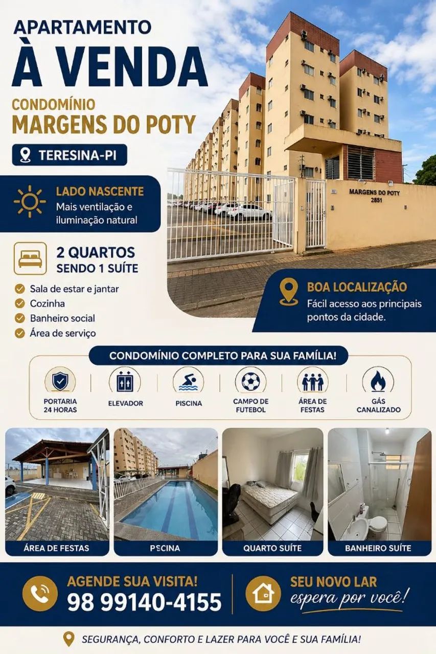 Vendo Apartamento em Teresina PI