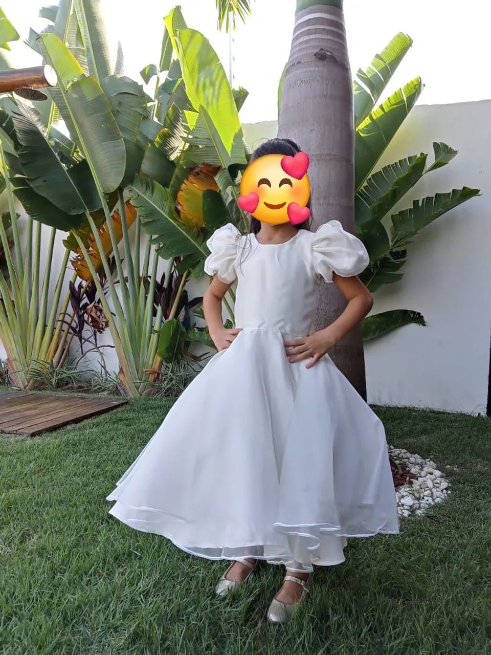 Vendo vestido infantil..Usado 1 vez! - Foto 2