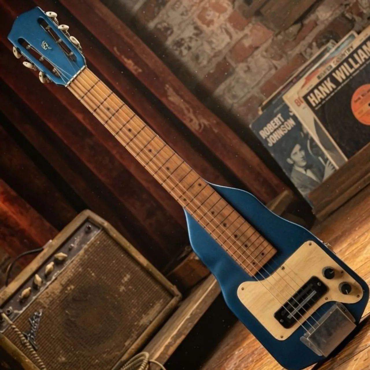 Lap steel guitar