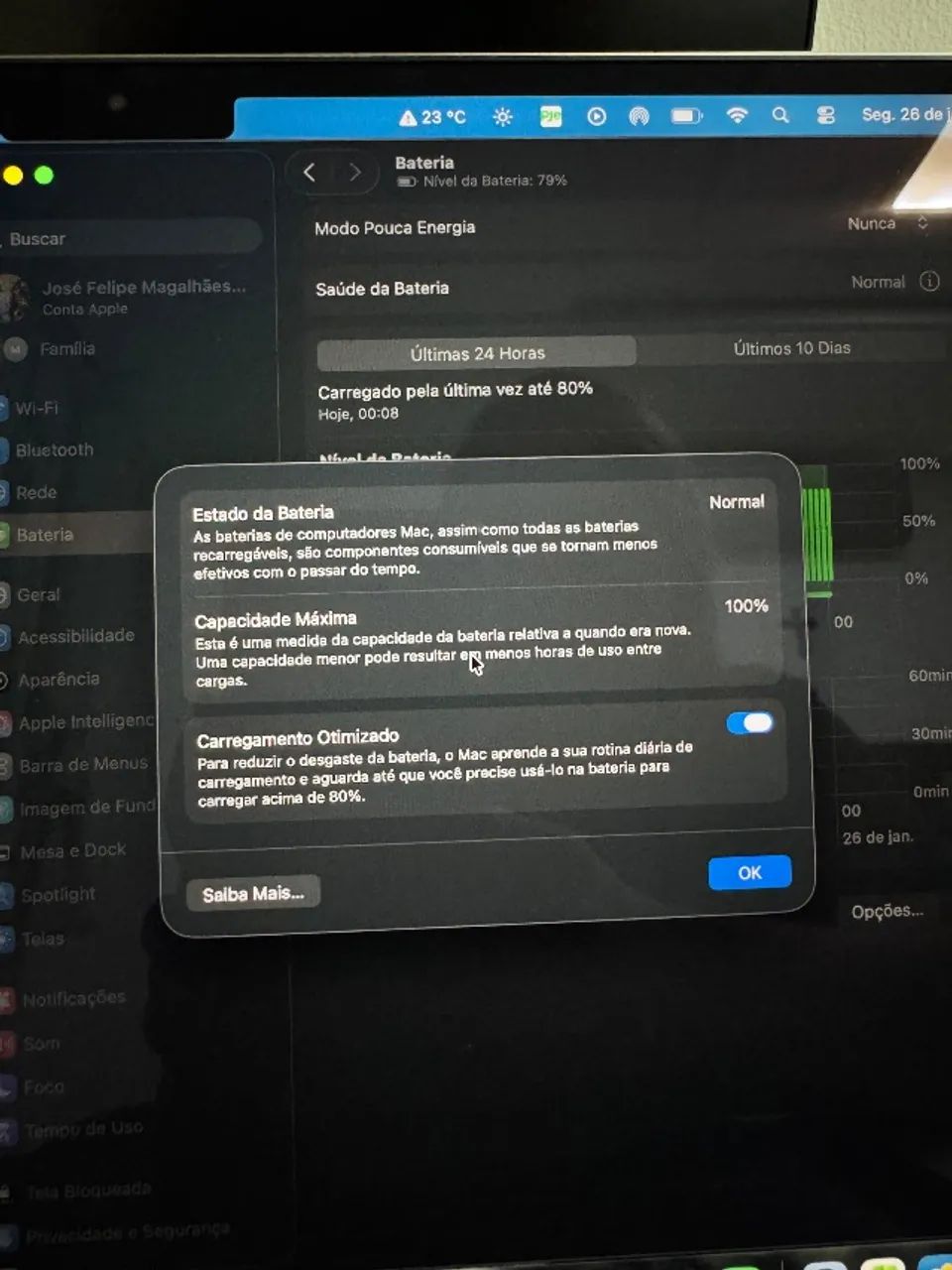 MacBook Air M2 - 256GB - 100% de bateria - Estado de novo! - Foto 5