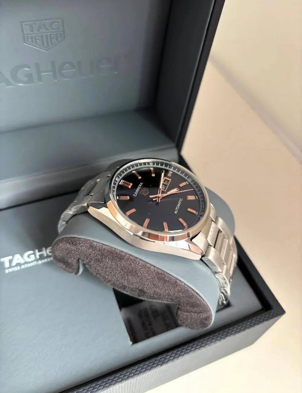 Relógio TAG Heuer Carrera Automatic Day-Date Super Clone  - Foto 2