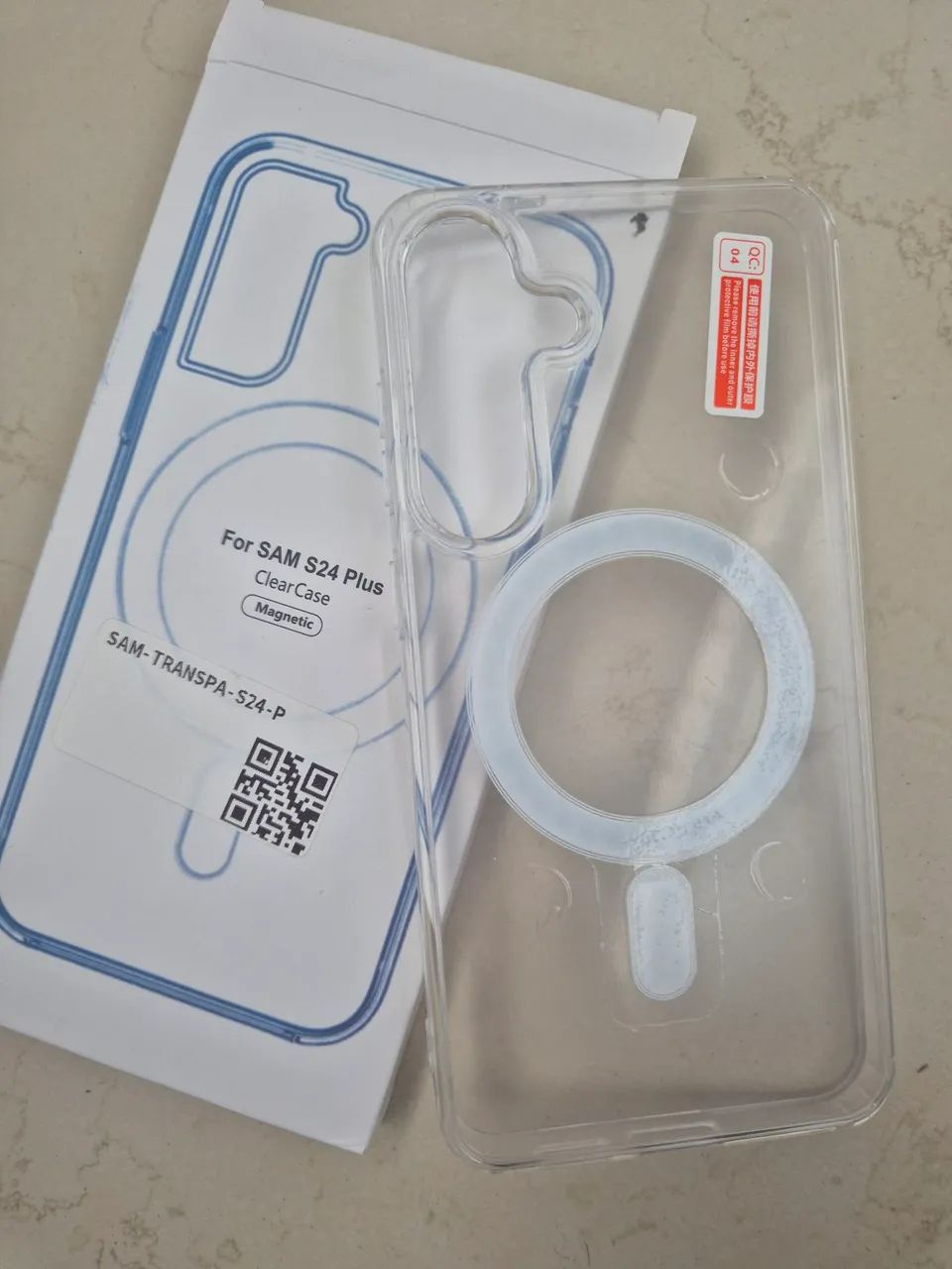 Capa S24 Plus transparente nova