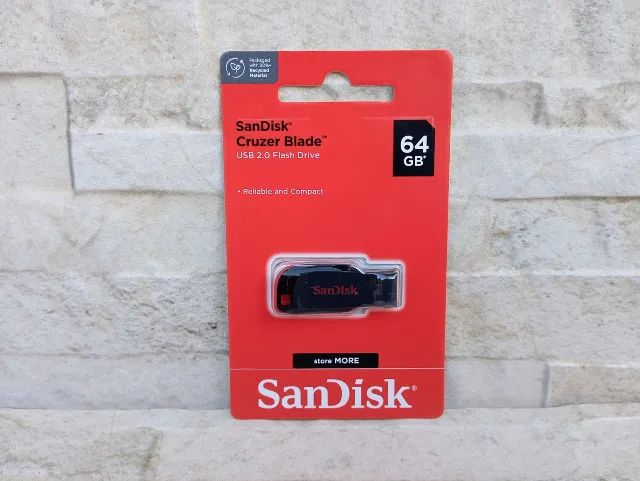 Pendrive SanDisk Usb 64GB (Lacrado)