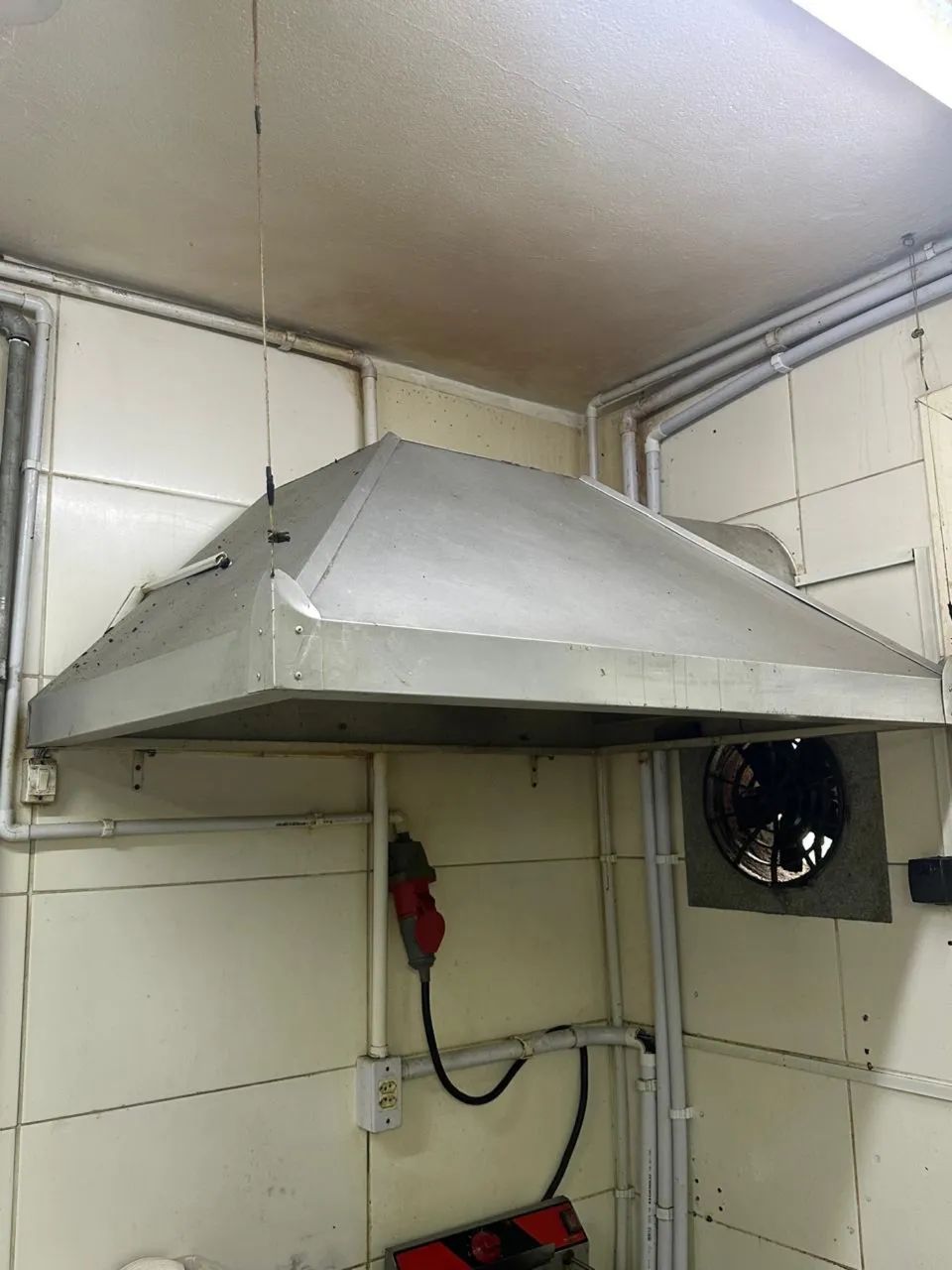 Coifa c/ motor - usado