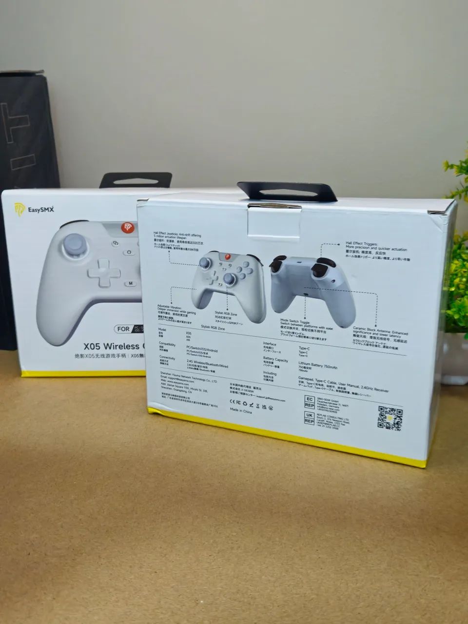 Controle EasySMX X05 Sem Fio para PC, Switch e Android - Foto 2