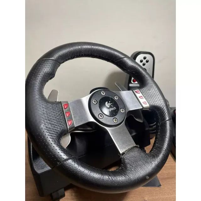 Volante Logitech G27 ACEITO TROCA EM TABLET OU CELULAR - Foto 2