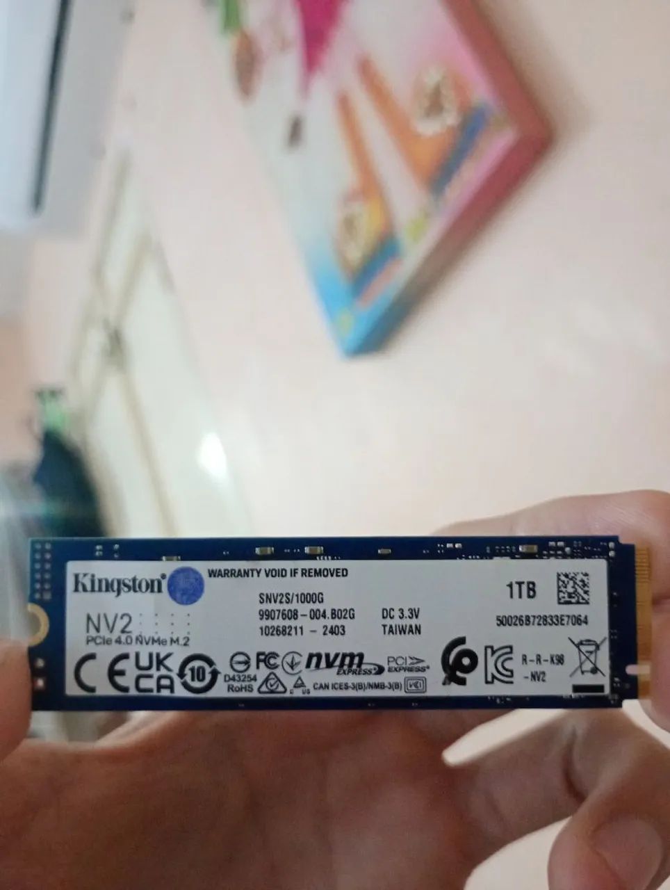 SSD NVMe NV2 KINGSTON 1TB