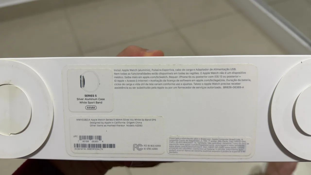 Apple watch serie 5 44mm com caixa e acessórios - Foto 4