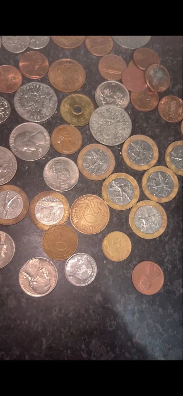 Moedas antigas para colecionadores 