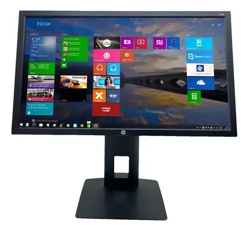 Monitor Hp 21,5 Full Hd Com Conectividade Completa Com Hdmi, Vga E Displayport - V22b 