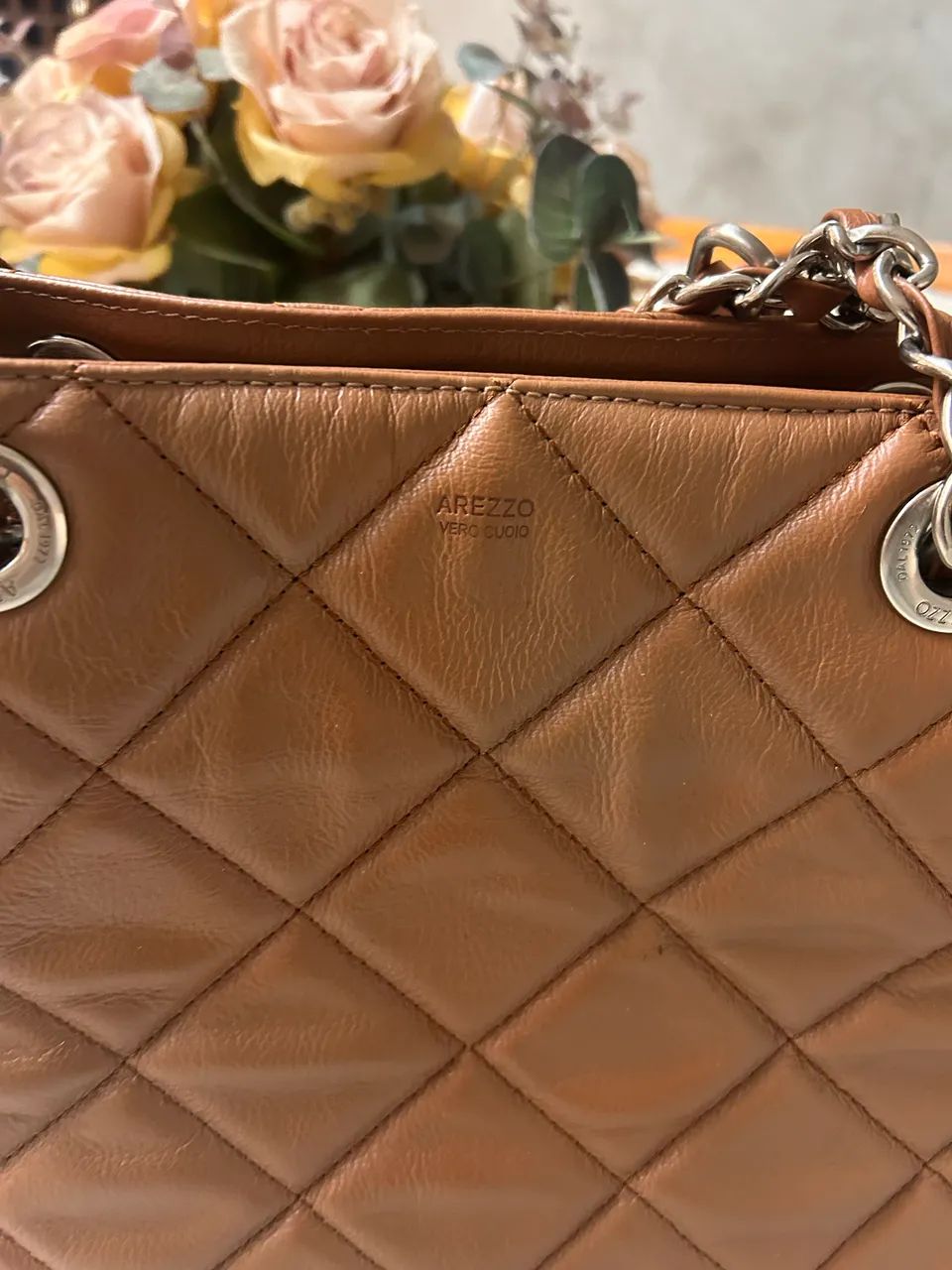 Bolsa Arezzo, couro legítimo  - Foto 2